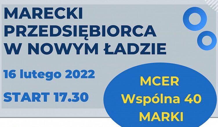 Marecki przedsiębiorca w Nowym Ładzie