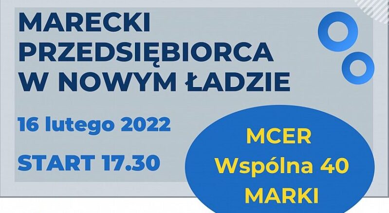 Marecki przedsiębiorca w Nowym Ładzie