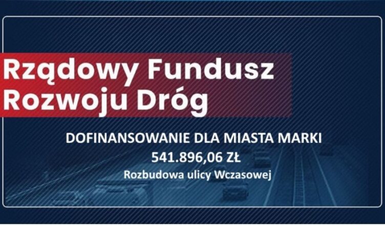 dofinansowanie dla Miasta Marki