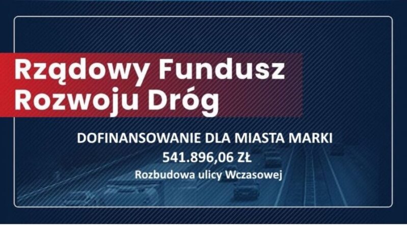 dofinansowanie dla Miasta Marki