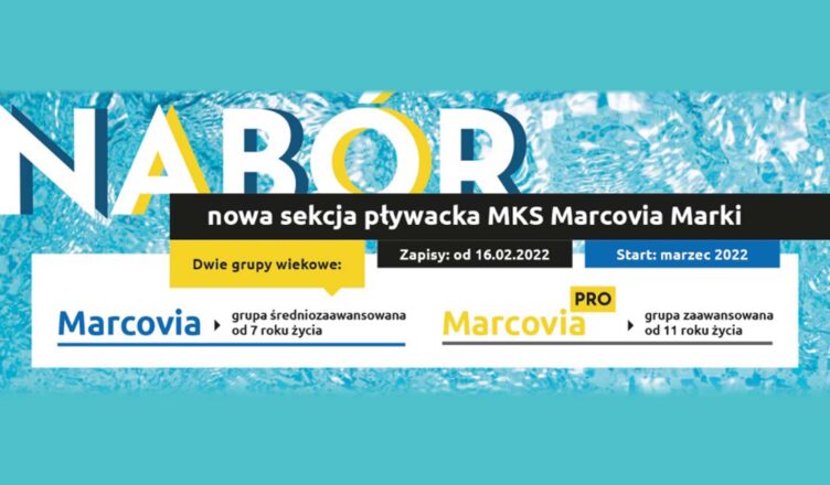 Pływaj z Marcovią