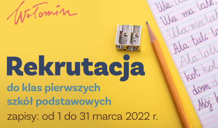 Rekrutacja do szkół podstawowych w Wołominie