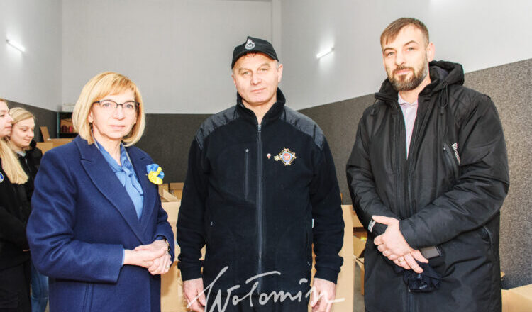 Do OSP Wołomin trafiły dary z Galerii Wołomin