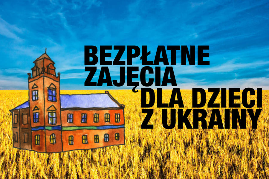 Bezpłatne zajęcia w MOK dla dzieci z Ukrainy