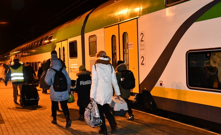 Pociąg humanitarny Mazowsza przywiózł 650 Uchodźców