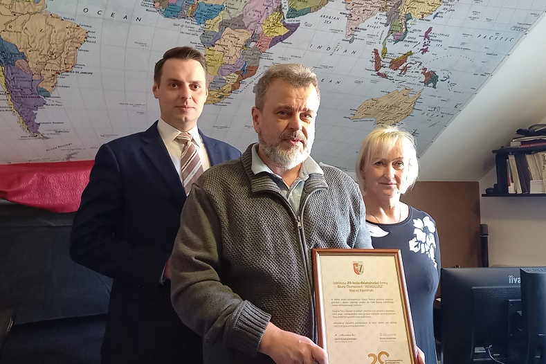 Zielonka: 20-lecie Biura Tłumaczeń AMADEUSZ