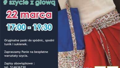 Kreatywne warsztaty szycia w Markach