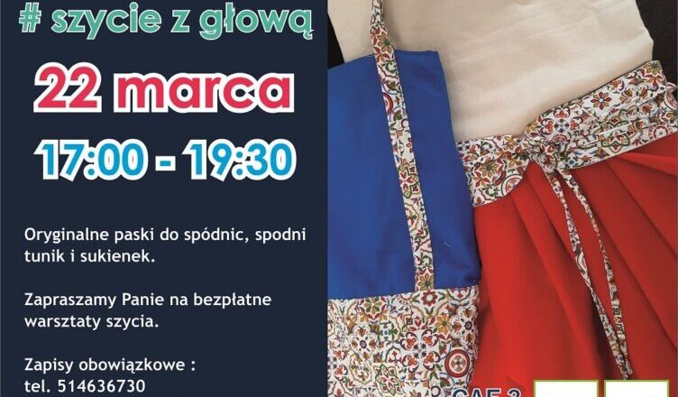 Kreatywne warsztaty szycia w Markach