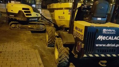 Prace ZGKiM w Tłuszczu