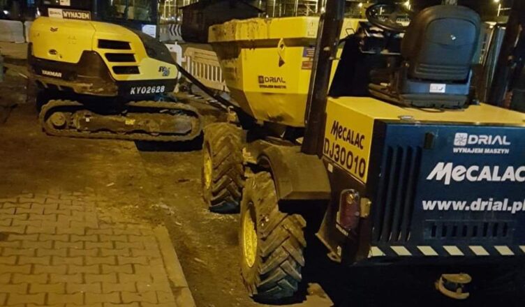 Prace ZGKiM w Tłuszczu