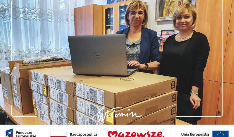 Sprzęt dla wołomińskich uczniów