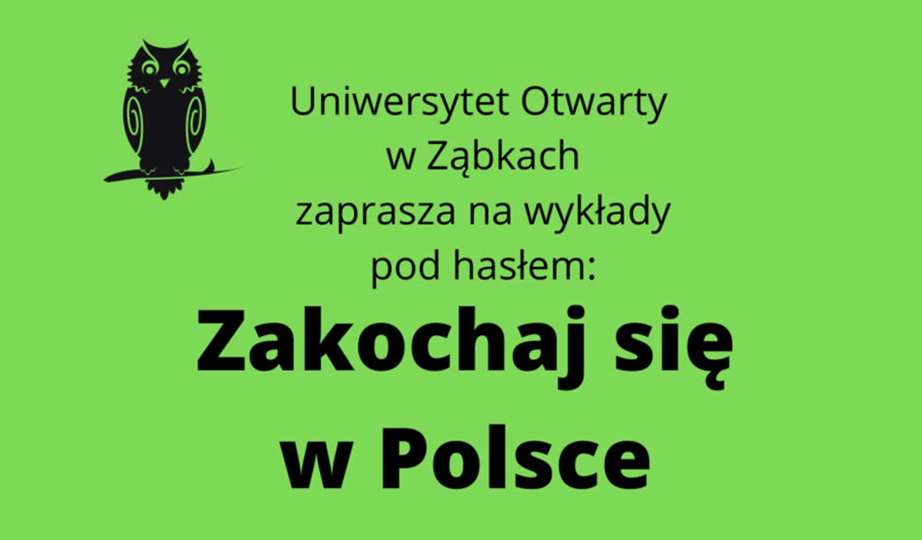 Zaproszenie na wykłady Uniwersytetu Otwartego w Ząbkach