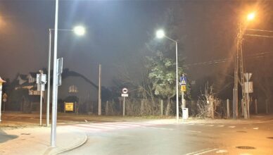 Doświetlenie przejść dla pieszych w Markach