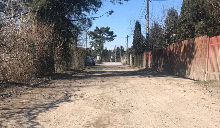 Przetarg na budowę ulicy Rataja w Kobyłce