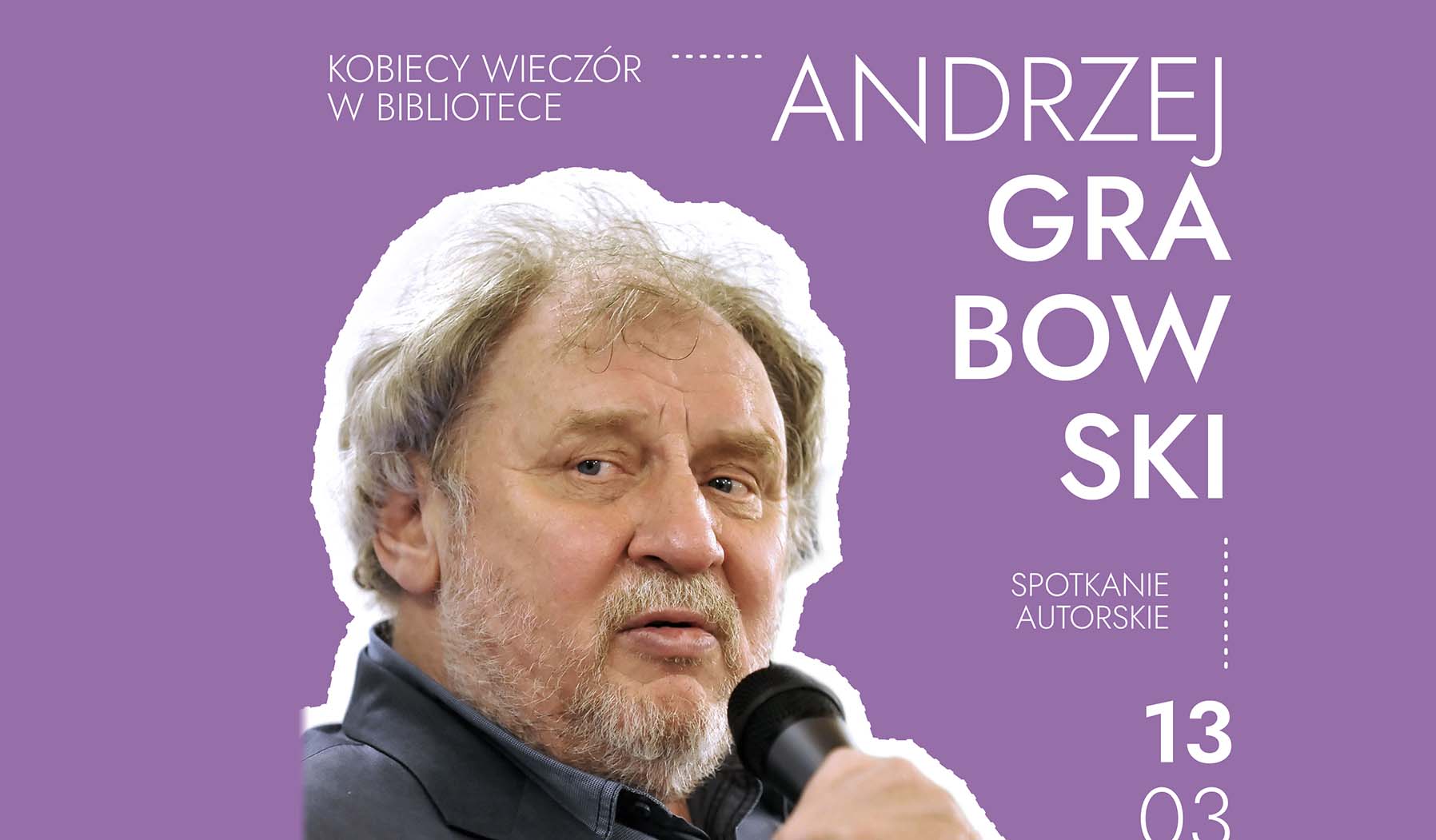 Spotkanie autorskie z Andrzejem Grabowskim