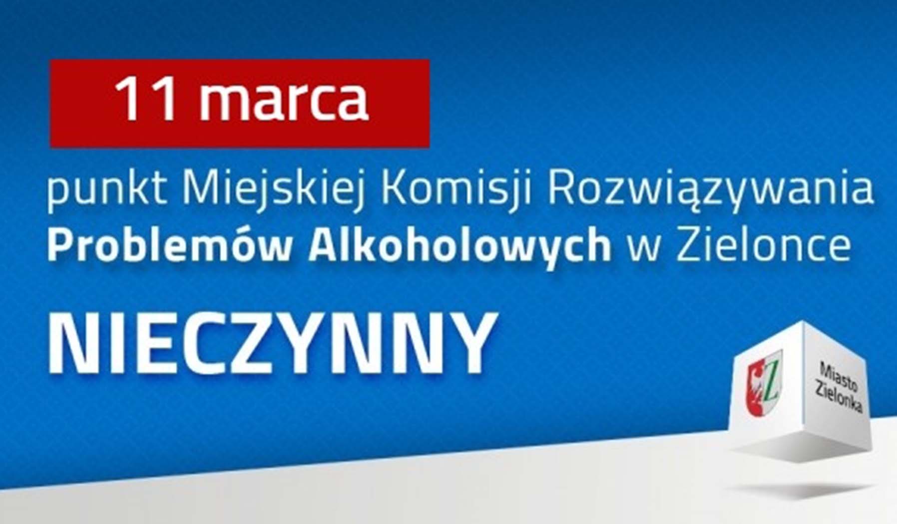 Punkt konsultacyjny MKRPA w Zielonce nieczynny