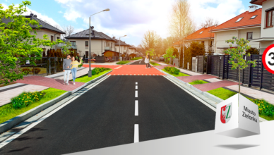 wykonawca ulicy Januszewicza rozpoczyna prace