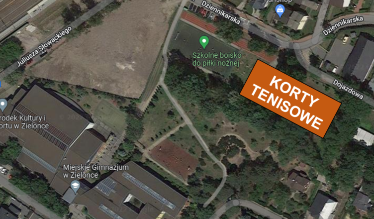 Zielonka - korty tenisowe do oddania w dzierżawę