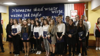 Zakończenie roku w III Liceum Ogólnokształcącym w Wołominie