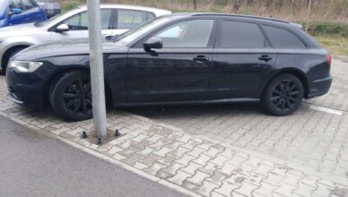 Audi odzyskane, dozór dla pasera