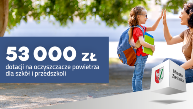 Czystsze powietrze w szkołach i przedszkolach w Zielonce