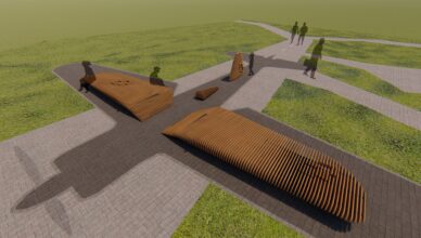 Skwer Lotników Brygady Pościgowej w nowej odsłonie