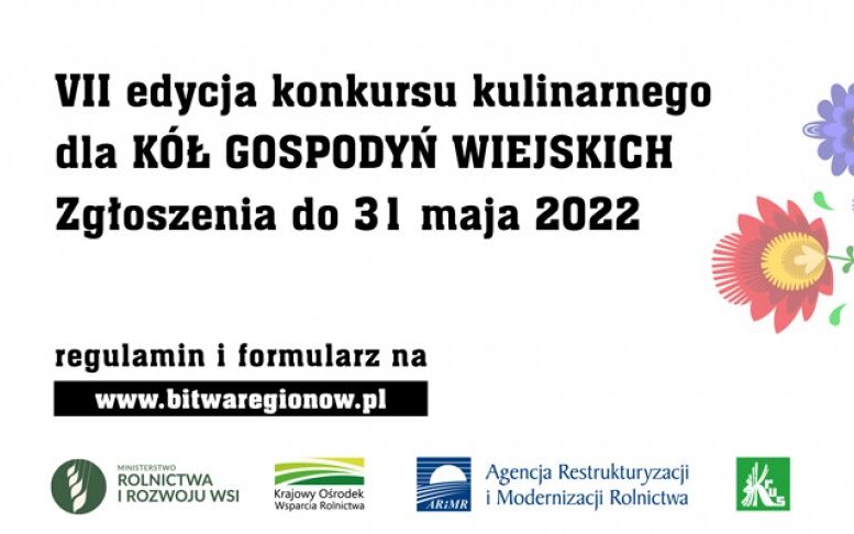 ogólnopolskiego konkursu kulinarnego dla Kół Gospodyń Wiejskich