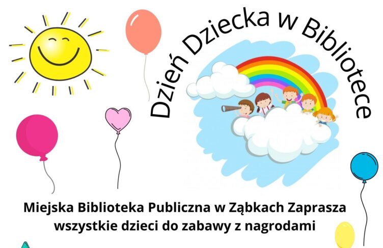 Dzień Dziecka w Bibliotece Miejskiej w Ząbkach