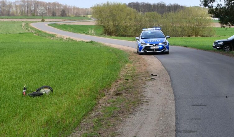 13-latek na motorowerze potrącił 5-letnią dziewczynkę i uciekł z miejsca zdarzenia
