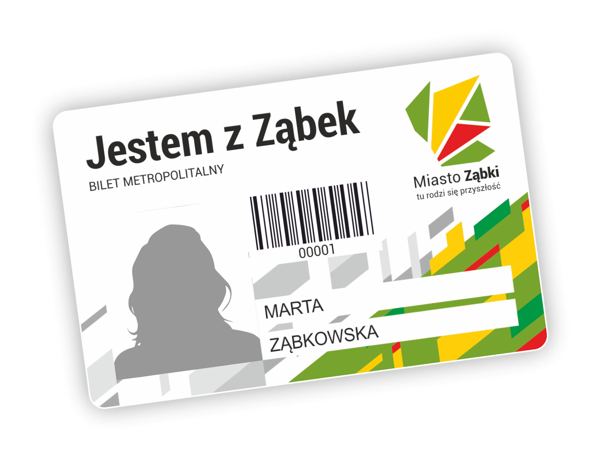 grafika karty mieszkańca Jestem z Ząbek