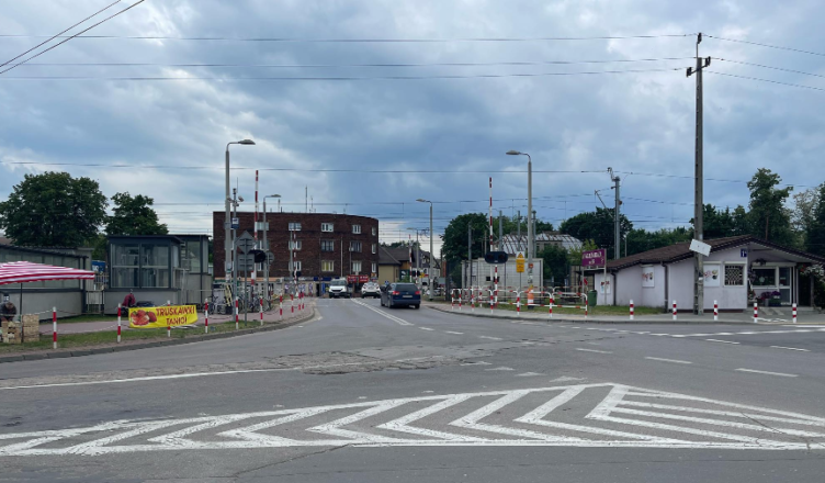 Zamknięcie skrzyżowania przy PKP Kobyłka