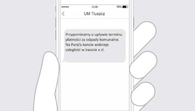 Tłuszcz - system powiadamiania SMS