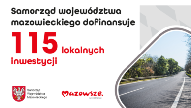 lokalnych inwestycji ze wsparciem samorządu województwa mazowieckiego