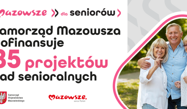 Rady seniorów ze wsparciem Mazowsza