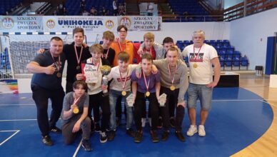 Najlepsza w kraju drużyna szkolna unihokeja