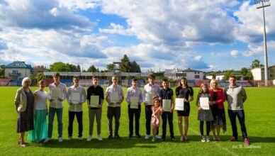 Sportowcy z Ząbek odebrali nagrody i wyróżnienia