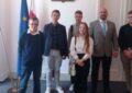 Przedstawiciele Młodzieżowej Rady Miasta Wołomin w Ambasadzie Republiki Czeskiej