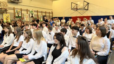 Pożegnanie ósmoklasistów w Zielonce