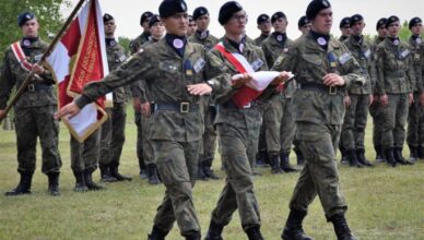 Poligonowe Zakończenie Roku Szkolnego dla Kadetów liceów mundurowych z udziałem Pary Prezydenckiej RP