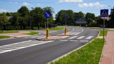Skrzyżowanie drogi wojewódzkiej nr 636 w miejscowości Roszczep oddane do użytku