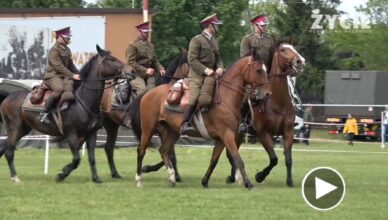 Turniej kawaleryjski - Bieg Gońca czyli kawaleria dla mieszkańców Powiatu Wołomińskiego