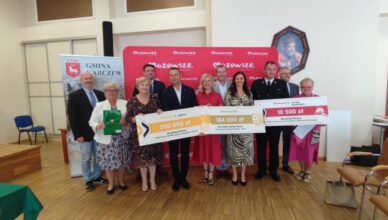 Tłuszcz - prawie 400 000 złotych od Samorządu Województwa Mazowieckiego