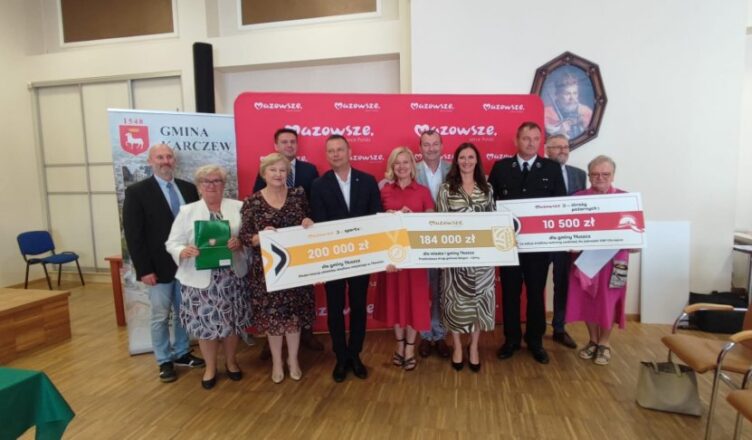 Tłuszcz - prawie 400 000 złotych od Samorządu Województwa Mazowieckiego