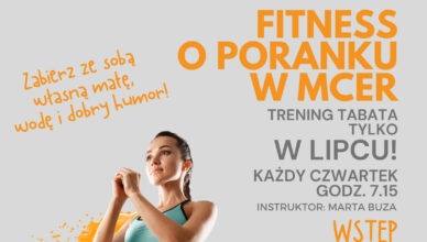 Fitness o poranku w MCER