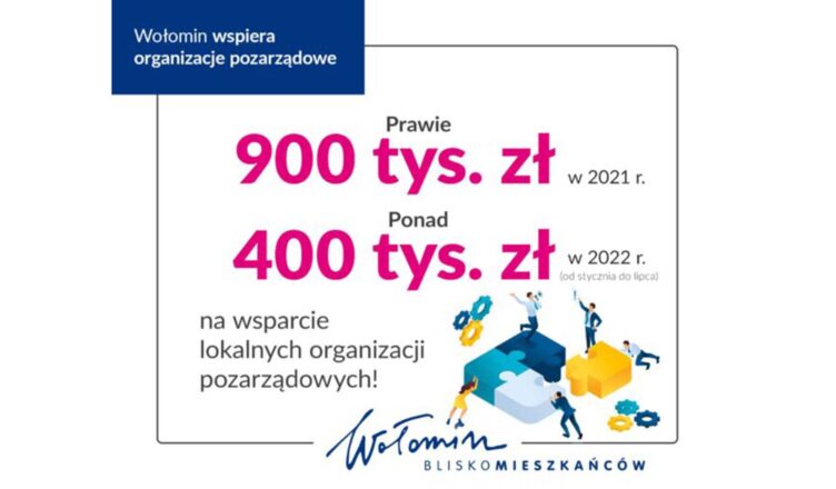 Wołomin - gminne środki na wsparcie lokalnych NGO