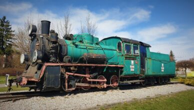 Zabytkowy parowóz z dotacją