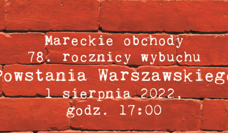 Marki - 78. rocznica wybuchu Powstania Warszawskiego