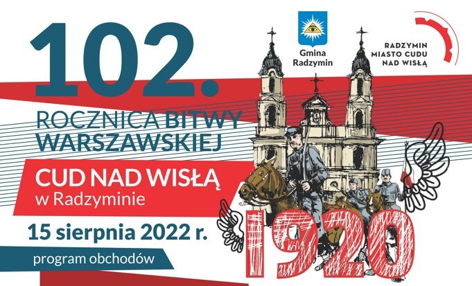 Program obchodów 102. rocznicy Bitwy Warszawskiej w Radzyminie