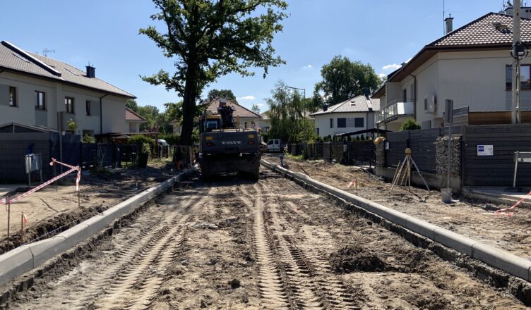 Zielonka: Przegląd prac drogowych w ulicach Januszewicza, Orwida, Woronieckiego