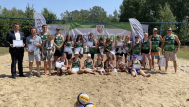 W Zielonce przybywa fanów plażowych sportów